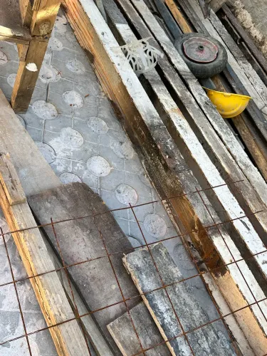 Vigas metálicas o de 4" para mezanino