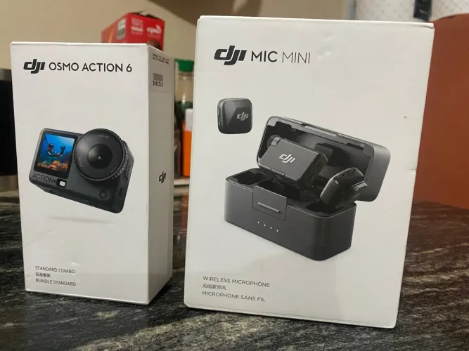 DJI Osmo Action 6 + DJI Mic Mini