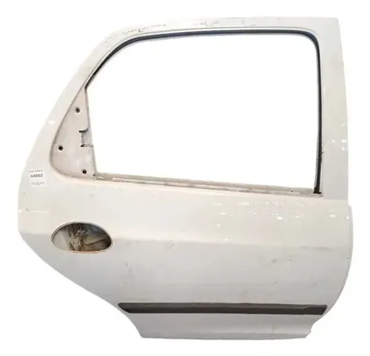 Porta Traseira Esquerda Celta 2001 2002 2003 2004 Detalhe Traseira Esquerdo Branca