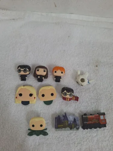 Coleção completa Harry Potter funko pop kinder koy e miniatura importada
