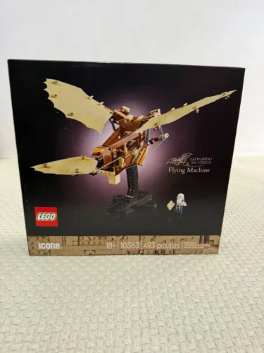 LEGO Icons 10363 Máquina Voadora Da Vinci - NOVO LACRADO