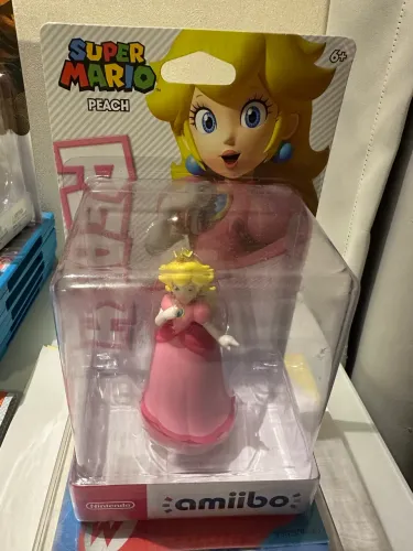 Amiibo Peach princesa Nintendo Switch 