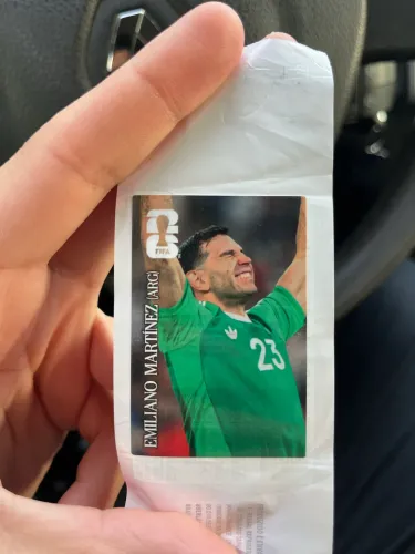 Figurinha Emiliano Martinez Argentina goleiro