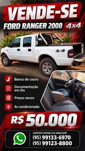 Ford Ranger XLT 3.0 PSE 163cv 4X2 CD TB Dies. 2007