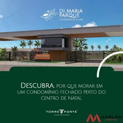 Terreno em Condomínio Di Maria Parque, plano, área de lazer completa, 300m².