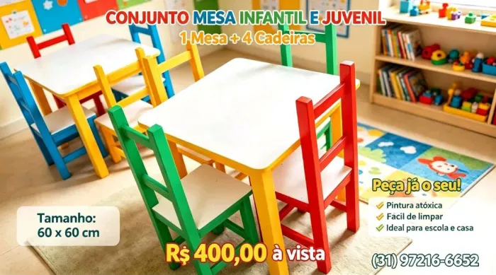 Jogo de mesa infantil