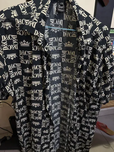 Camisa Seda D&G M - primeira linha