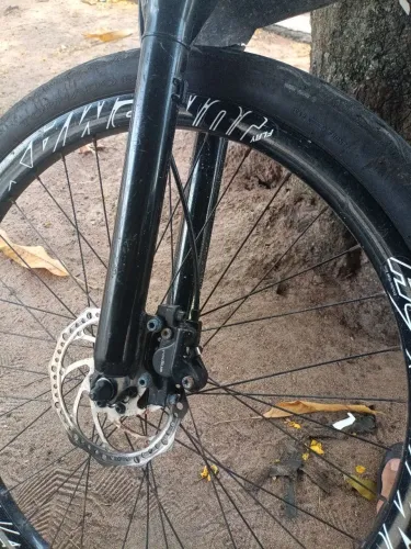 Bicicleta aro 26 completa TROCO EM UMA ARO 29 COM FREIO HIDRÁULICO E CUBO K7