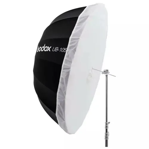 Sombrinha Parabólica Godox de 105cm com Difusor Branco ( UB105S )