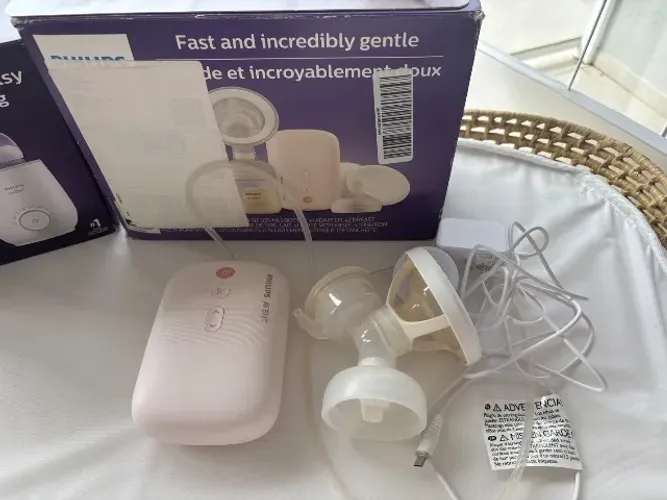 Philips Avent SCF395/11 - Bomba extratora elétrica, rosa