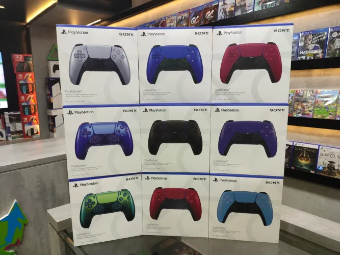 Controle PS5 Novo Original Sony Coloridos 