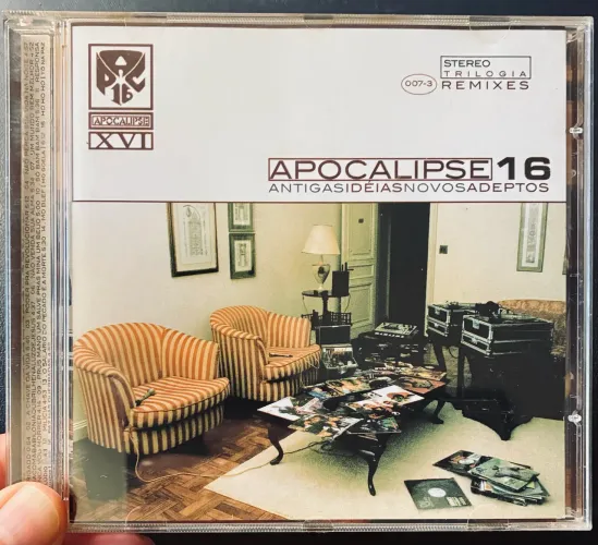 CD APOCALIPSE 16 ANTIGAS IDEIAS RAP HIP HOP FUNK SOUL