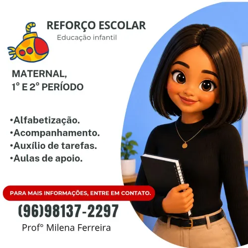 Aulas particulares, Reforço escolar.