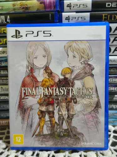Jogo PS5 - Playstation 5 Final Fantasy Tactics semi-novo sem detalhes R$ 279,90