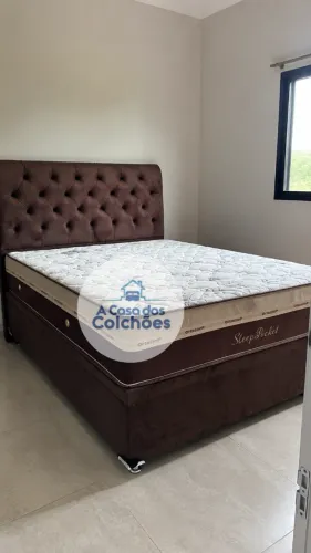 Cama box nova para dormir com mais conforto