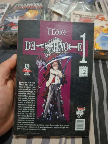 Death Note Vol. 1 - Edição Antiga JBC - Série Original 12 Volumes