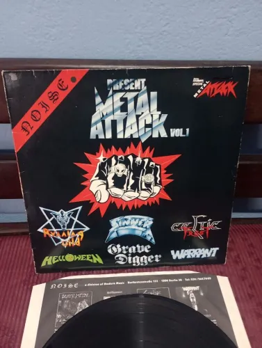 LP Metal Attack volume 1 (Noise Records) importado (raríssimo)