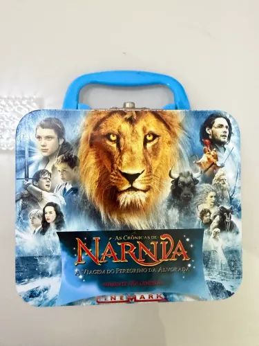 Maleta lancheira narnia Cinemark As Crônicas De Nárnia