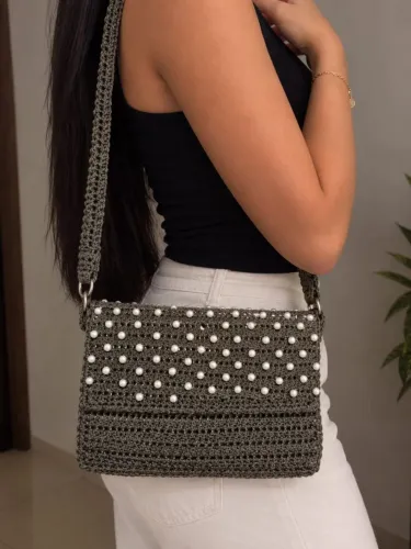 Bolsa de tricô 