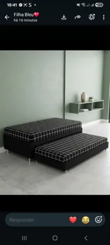 BICAMA A PRONTA ENTREGA DE ESPUMA... FAZEMOS SUA ENTREGA GRATUITAMENTE  $ 600