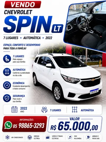 Chevrolet Spin LT 1.8 8V Econo.flex 5P Aut. 2023