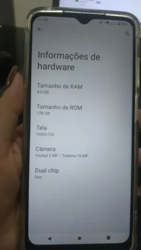Celular com defeito 