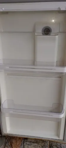 Geladeira inox 