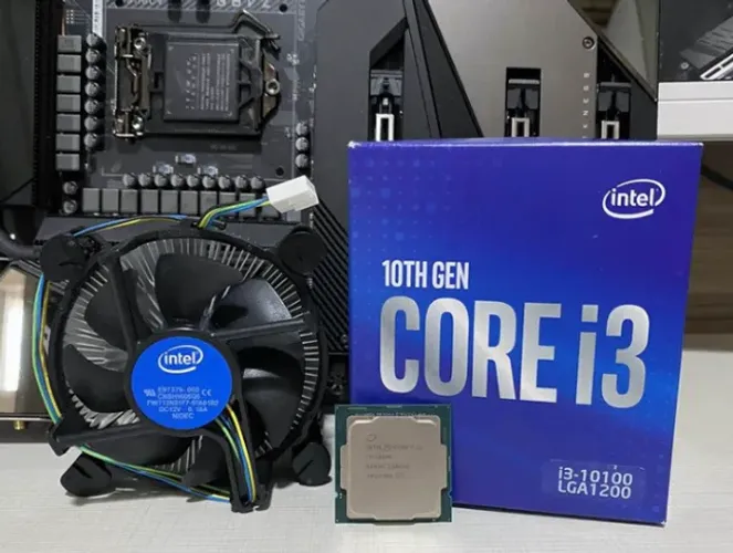 Processador Intel Core i3 - 10100f - 10th Gen