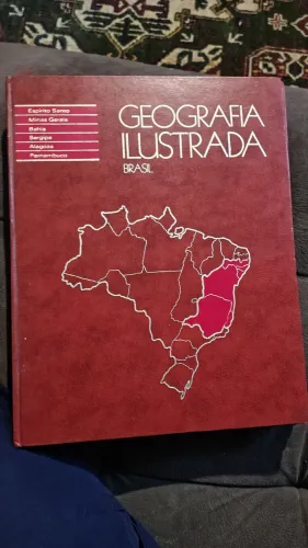 Geografia Ilustrada Brasil 4 volumes