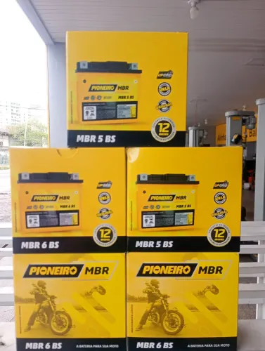 Bateria de moto na promoção 
