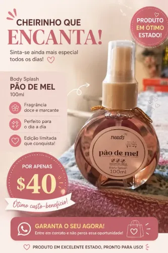 Colônia sedutora mel de abelha