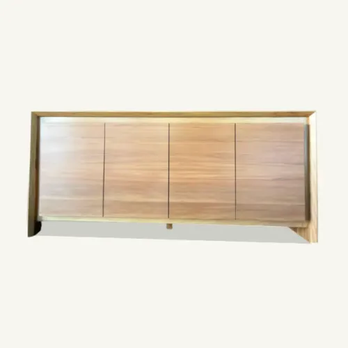 Buffet Em Madeira Maciça Peroba Rosa 2,00x0,90x0,80