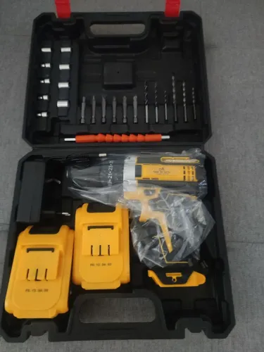 Kit parafusadeira/ furadeira 48v 3 em 1