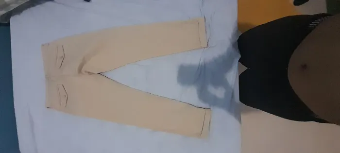 Calça casual slim alfaiataria