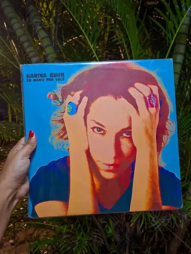 Vinil Karina Buhr - Eu menti pra você.