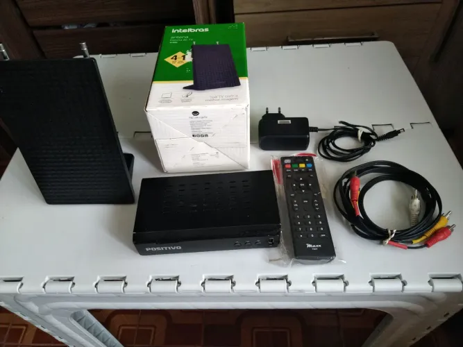 Conversor Positivo + Antena Interna Intelbras 