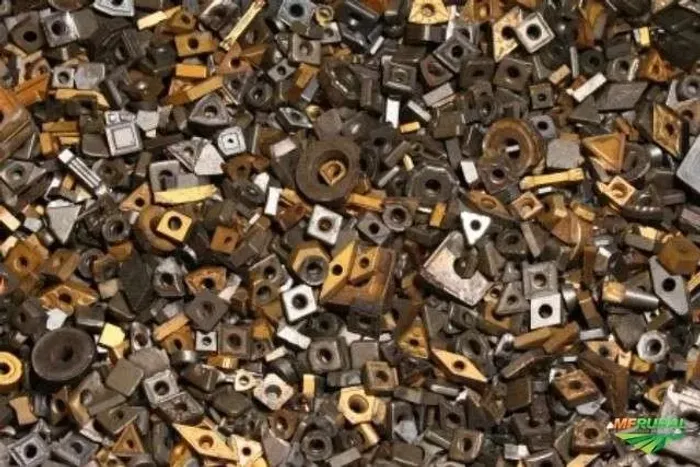 SUCATA DE METAL DURO - INSERTOS FRESA BUCHAS TUNGSTÊNIO 