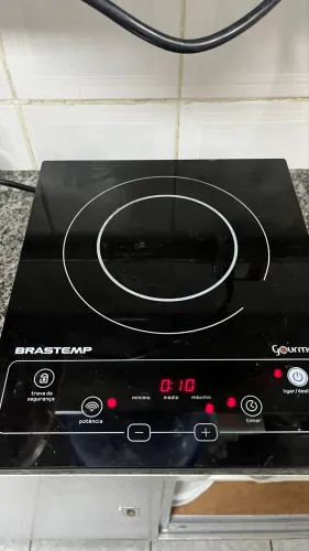 Fogão indução portátil BRASTEMP 110v