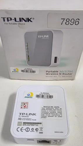 Roteador TP-link TL-MR3020 Branco Cor Cinza
