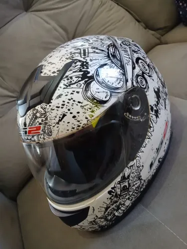 Capacete LS2 FF350 Lunatic Fringe - Grafismo Exclusivo