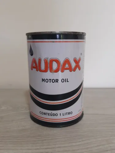 Lata Antiga Óleo Motor Audax