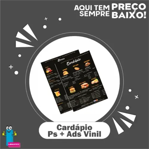 Cardápios e comandas que valorizam seu negócio.