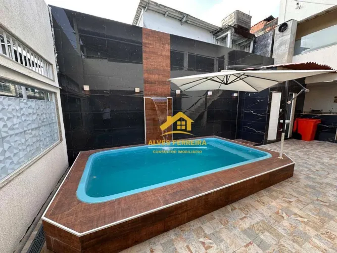 Espaço de Lazer Premium com Piscina e Cascata | Área Gourmet Completa