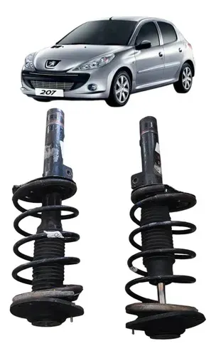Par Amortecedor Dianteiro Peugeot 207 1.4 Hatch 2011 Uzad0