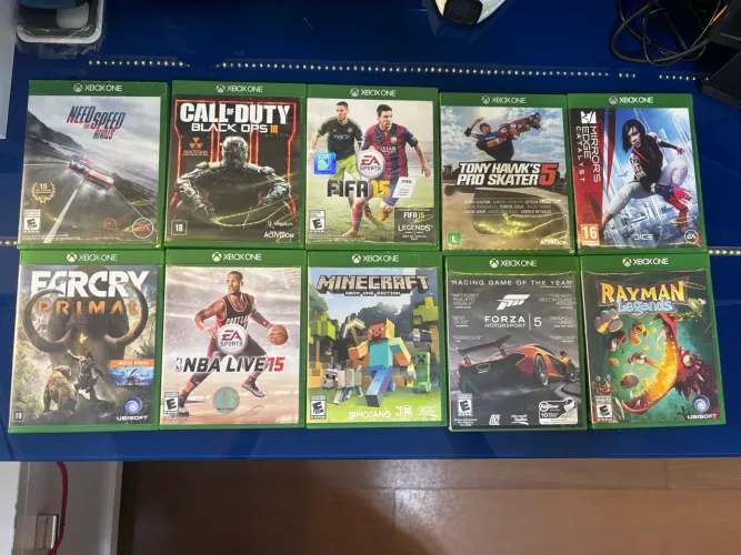 Jogos XBOX ONE - Valor negociável