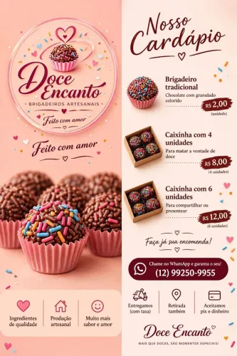 Doce Encantado - Brigadeiros Tradicionais 