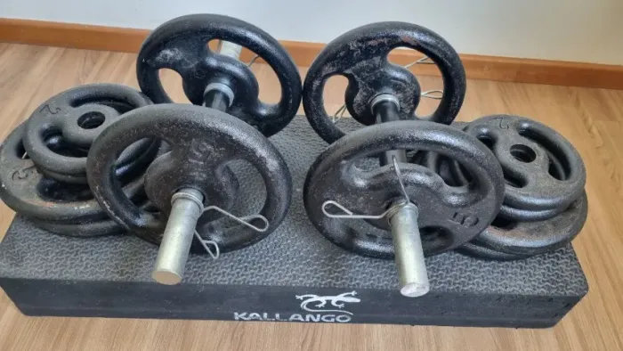Halteres de musculação