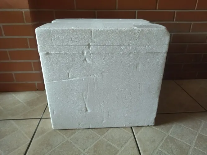 Caixa de isopor