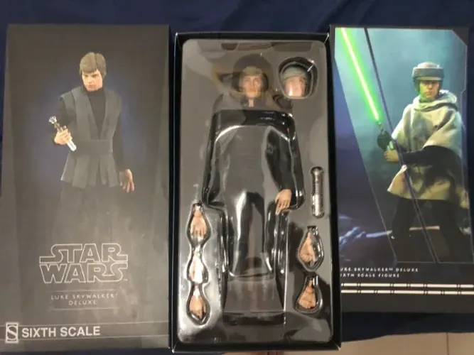 SideShow do Star Wars Luke deluxe