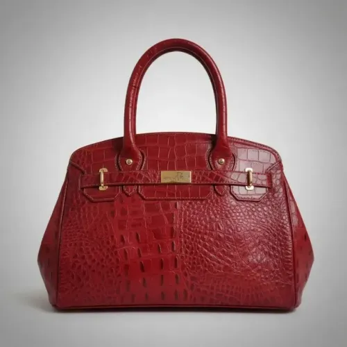 bolsa em couro legítimo victória parra